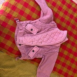 Vintage Levi’s Demin Quilted Jacket lilac pink